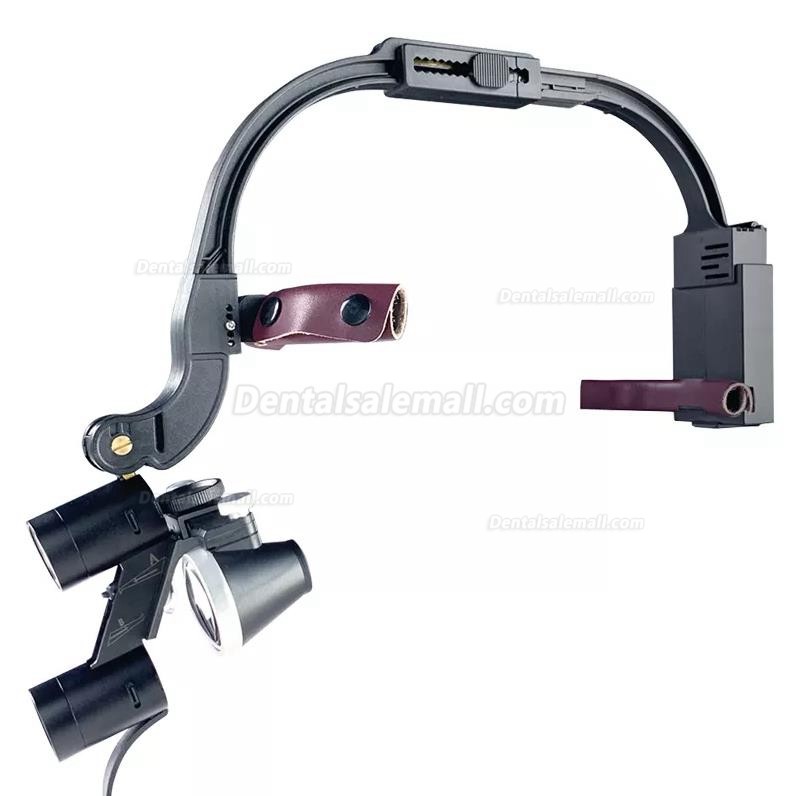 2.5X 3.5X Headband Dental LED Head Light Headlight for Magnification Binocular Loupes 5W LED Shadowless Light